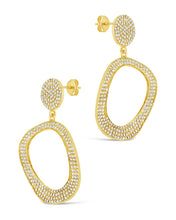 Load image into Gallery viewer, Juniper CZ Statement Drop Earrings