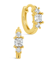 Load image into Gallery viewer, Kendall CZ Hoops