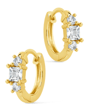 Load image into Gallery viewer, Kendall CZ Hoops