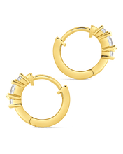Load image into Gallery viewer, Kendall CZ Hoops
