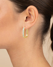 Load image into Gallery viewer, Roxanne CZ Micro Hoop Earrings