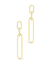 Load image into Gallery viewer, Chelle CZ Mixed Link Drop Studs