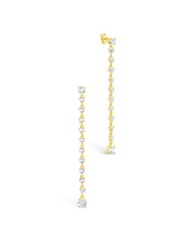 Load image into Gallery viewer, Layken CZ Stationed Stud Earrings