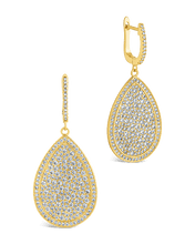Load image into Gallery viewer, Selma CZ Teardrop Earrings