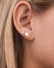 Load image into Gallery viewer, Sterling Silver Heart & Infinity Earring Set of 3
