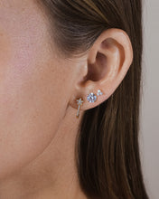 Load image into Gallery viewer, Sterling Silver 4pc Everyday CZ Earring Set