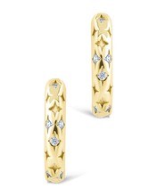 Load image into Gallery viewer, Sterling Silver Blakelyn Micro Hoops
