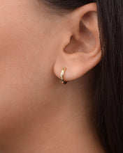 Load image into Gallery viewer, Sterling Silver Blakelyn Micro Hoops
