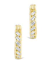 Load image into Gallery viewer, Sterling Silver Norabelle Micro Hoops