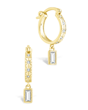 Load image into Gallery viewer, Sterling Silver Oaklyn Micro Hoops