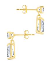 Load image into Gallery viewer, Sterling Silver Imogen CZ Studs