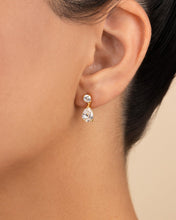Load image into Gallery viewer, Sterling Silver Imogen CZ Studs