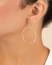 Load image into Gallery viewer, Gold and Silver Dangle Earrings