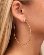 Load image into Gallery viewer, Rope Twist Hoops