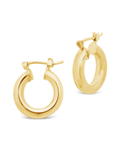 Load image into Gallery viewer, Chunky Tube Hoops