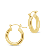 Load image into Gallery viewer, Chunky Tube Hoops