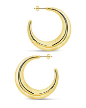 Load image into Gallery viewer, Trixie Tube Hoop Earrings