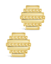 Load image into Gallery viewer, Sezia Textured Stud Earrings