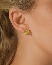 Load image into Gallery viewer, Sezia Textured Stud Earrings