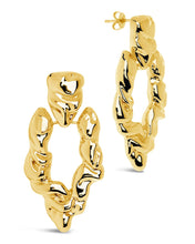 Load image into Gallery viewer, Tali Molten Metal Chunky Drop Earrings