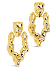 Load image into Gallery viewer, Tali Molten Metal Chunky Drop Earrings