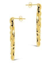 Load image into Gallery viewer, Tali Molten Metal Chunky Drop Earrings