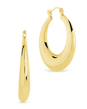 Load image into Gallery viewer, Quinn Tube Hoop Earrings