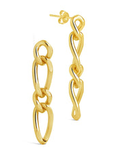 Load image into Gallery viewer, Jacqueline Chain Drop Stud Earrings