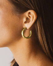 Load image into Gallery viewer, Liviana Polished Statement Hoop Earrings