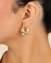 Load image into Gallery viewer, Brooklyn Chunky Tube Hoop Earrings