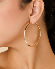 Load image into Gallery viewer, Leona Polished Hoop Earrings