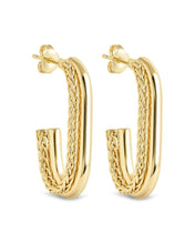 Load image into Gallery viewer, Callista Braided Suspender Earrings