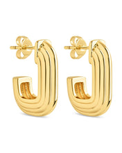 Load image into Gallery viewer, Briella Ribbed Earrings
