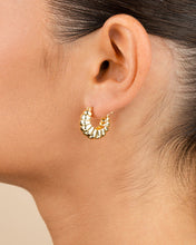 Load image into Gallery viewer, Lysandra Bubble Hoop Earrings