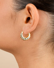 Load image into Gallery viewer, Lysandra Bubble Hoop Earrings