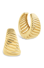 Load image into Gallery viewer, Beth Twisted Croissant Ear Cuff