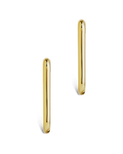 Load image into Gallery viewer, Kaylani Elongated Geo Hoops