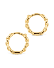 Load image into Gallery viewer, Maeve Rounded Link Hoops