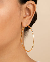 Load image into Gallery viewer, Sterling Silver Hoop Earrings