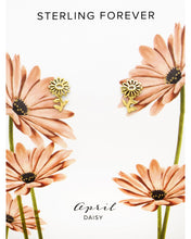 Load image into Gallery viewer, Sterling Silver Birth Flower Stud Earrings