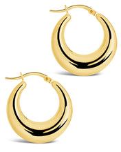Load image into Gallery viewer, Graduated Tube Hoop Earrings