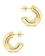 Load image into Gallery viewer, Marley Polished Chunky Hoop Earrings