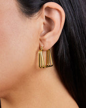Load image into Gallery viewer, Belinda Textured Square Earrings