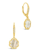 Load image into Gallery viewer, Rose Petal Short Drop Earrings