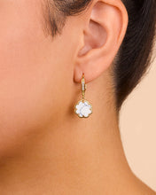 Load image into Gallery viewer, Rose Petal Short Drop Earrings