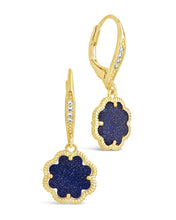 Load image into Gallery viewer, Rose Petal Short Drop Earrings