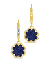 Load image into Gallery viewer, Rose Petal Short Drop Earrings