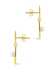Load image into Gallery viewer, Kenza Pearl Drop Earrings