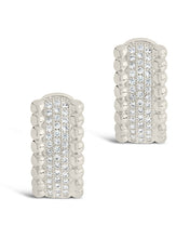 Load image into Gallery viewer, Ellerie CZ Micro Hoop Earrings