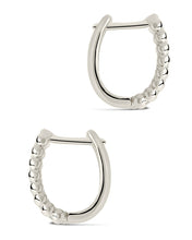 Load image into Gallery viewer, Ellerie CZ Micro Hoop Earrings